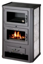Poêle à bois avec Four BELLEZA GRANDE F 17 kW – Image 3