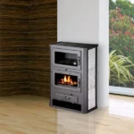 Poêle à bois avec Four BELLEZA GRANDE F 17 kW – Image 2