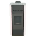 Poêle à granulés canalisable BELLEZA STARK 15 kW Blanc – Image 2