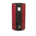 Pack promo : Poêle à Granulés Etanche EMAFLAM NALA 9 kW Bordeaux + Kit ventouse – Image 4