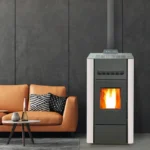 POÊLE À GRANULÉS BELLEZA TITAN 15 KW BORDEAUX