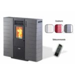 Poêle cheminée à granulés Ricanto Canalisable 10kW – Image 8