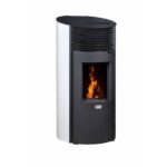 Poêle cheminée à granulés étanche Roméo + Kit ventouse Dinak 9kW – Image 9