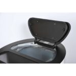 Poêle cheminée à granulés étanche Roméo + Kit ventouse Dinak 9kW – Image 3